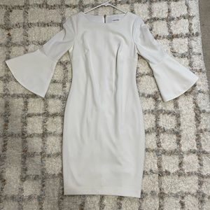 Calvin Klein White Dress